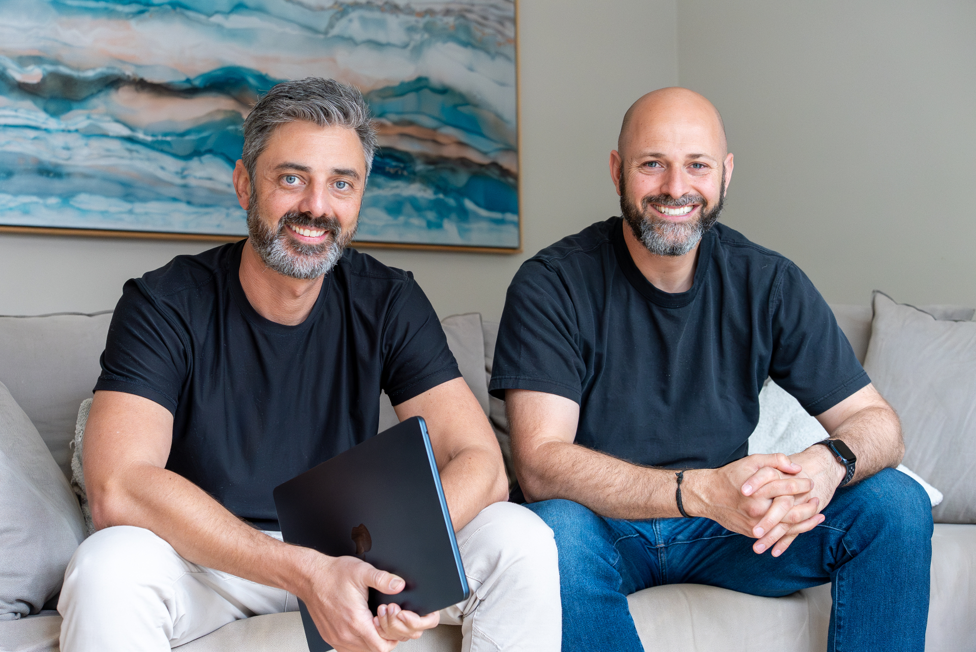 Chime Labs co-founders Alexis Griveau and Mat Pretel