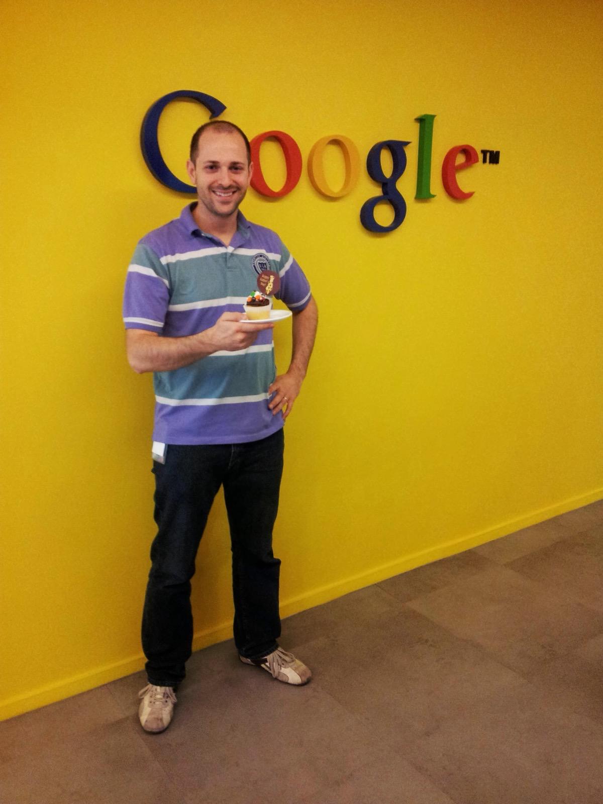 Chime Labs cofounder at the Google office